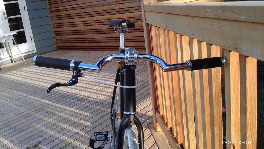 Chrome mountain bike handlebars 2025